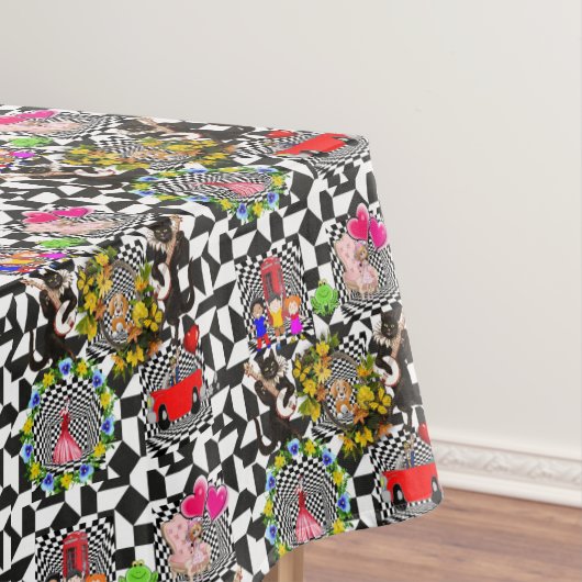 Tablecloth Cats Feline Dog  Tafelkleed (Voorbeeld)