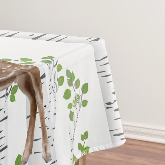 Tablecloth Deer Doe Buck Woodland Hunting Tafelkleed (Voorbeeld)