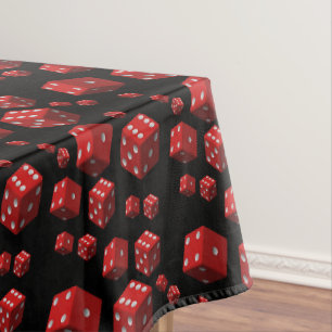 Tablecloth Dice Tafelkleed