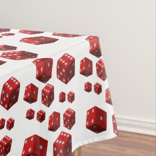 Tablecloth Dice Tafelkleed