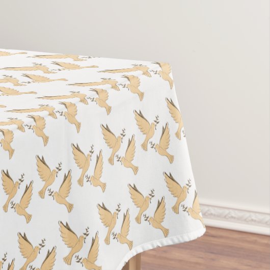 Tablecloth Doves Tafelkleed (Voorbeeld)