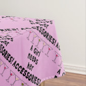 TABLECLOTH - EEN MEISJE HEEFT HAAR ACCESSOIRES NOD TAFELKLEED (Voorbeeld)