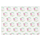 Tablecloth Floral Elephant Tafelkleed (Voorkant (Horizontaal))