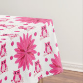 Tablecloth Floral Owl Tafelkleed (Voorbeeld)
