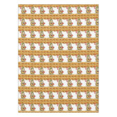 Tablecloth French Fries Potato Ketchup Tafelkleed (Voorkant)
