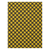 Tablecloth, Geel Oranje Kaleidoscoop Bloem Tafelkleed (Voorkant)