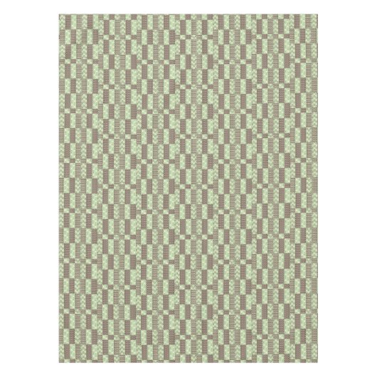 Tablecloth Green Brown Tafelkleed (Voorkant)