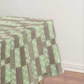 Tablecloth Green Brown Tafelkleed (Voorbeeld)