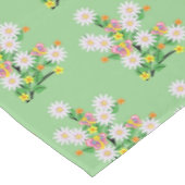 Tablecloth Green Bumblebee Floral Tafelkleed (Gekanteld)