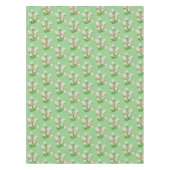 Tablecloth Green Bumblebee Floral Tafelkleed (Voorkant)