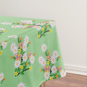 Tablecloth Green Bumblebee Floral Tafelkleed (Voorbeeld)