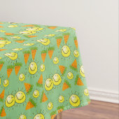 Tablecloth Green Sun Carrots Tafelkleed (Voorbeeld)