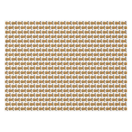 Tablecloth Halloween, pompoen Tafelkleed (Voorkant (Horizontaal))