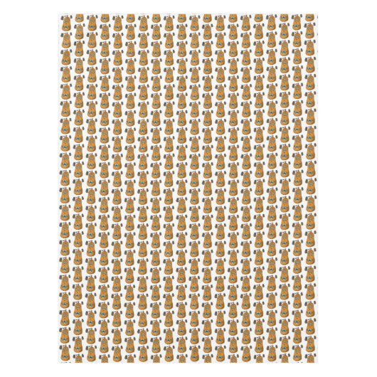 Tablecloth Halloween, pompoen Tafelkleed (Voorkant)