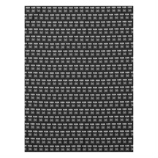 Tablecloth Halloween, Skull Tafelkleed (Voorkant)