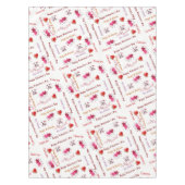 Tablecloth Happy Valentine's Day Couple Red Hearts Tafelkleed (Voorkant)