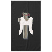 Tablecloth Household Linen Black Background Tafelkleed (Voorkant)