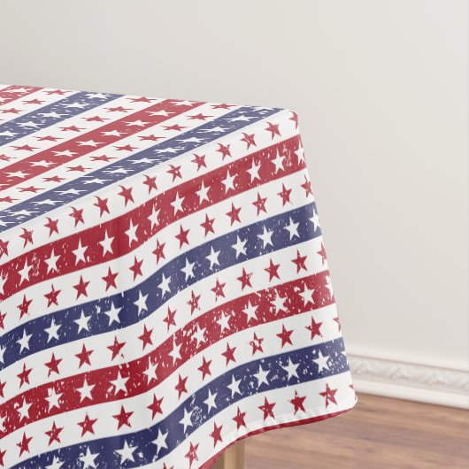 Tablecloth - Juli 4th Stars Tablecloth Tafelkleed (Voorbeeld)