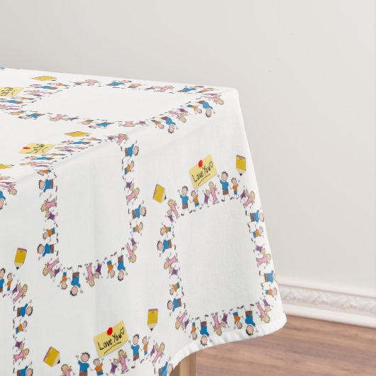 Tablecloth Love Kinder Tafelkleed (Voorbeeld)