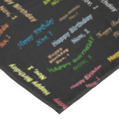 Tablecloth November, 1 Geboortedag Tafelkleed (Gekanteld)