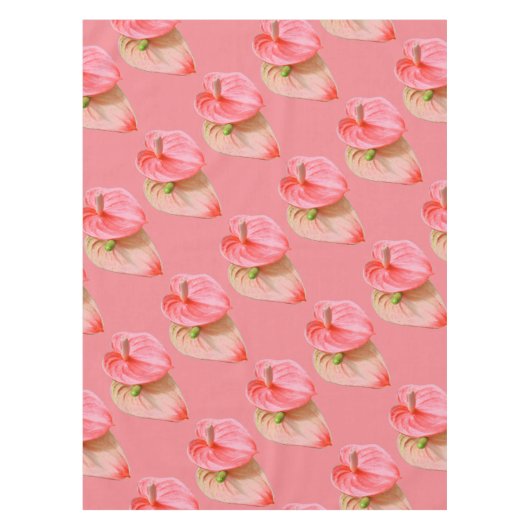 Tablecloth - Oilcloth Flower Tafelkleed (Voorkant)