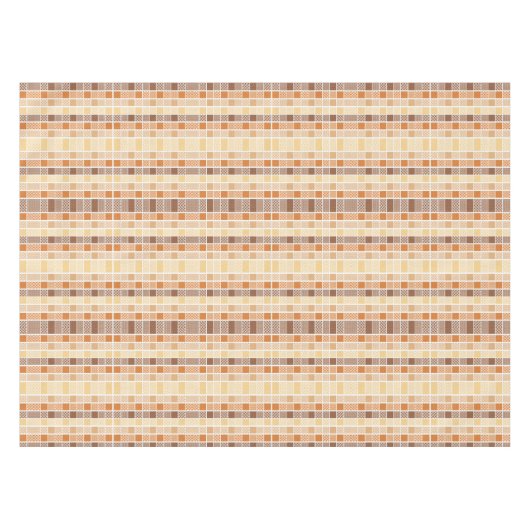 Tablecloth Oranje Brown Tafelkleed (Voorkant (Horizontaal))