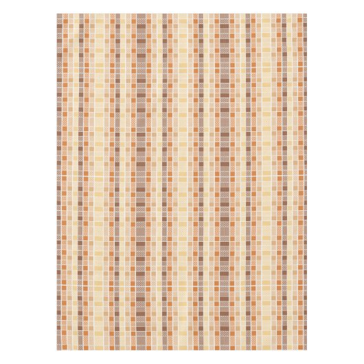 Tablecloth Oranje Brown Tafelkleed (Voorkant)