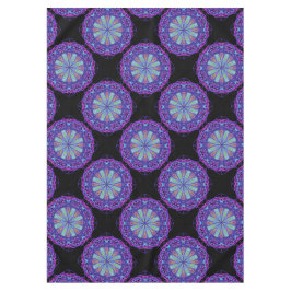 Tablecloth, Paarse inspiratie Kaleidoscoop Bloem Tafelkleed
