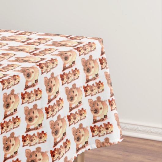 Tablecloth Pigs Tafelkleed (Voorbeeld)