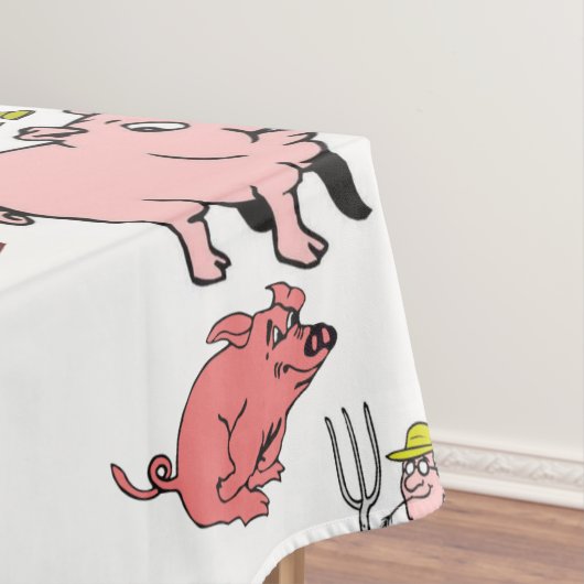 Tablecloth Pigs Tafelkleed (Voorbeeld)