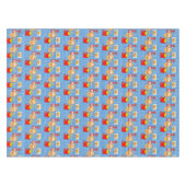 Tablecloth Potato, Franse Fries, Ketchup Pset Tafelkleed (Voorkant (Horizontaal))