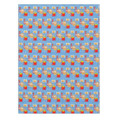 Tablecloth Potato, Franse Fries, Ketchup Pset Tafelkleed (Voorkant)