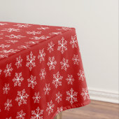 Tablecloth Red Snowflake Tafelkleed (Voorbeeld)