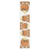 Tablecloth Runner Happy Thanksgiving Day Korte Tafelloper (Voorkant)