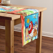 Tablecloth Runner Happy Thanksgiving Day, strand Korte Tafelloper (Voorbeeld)