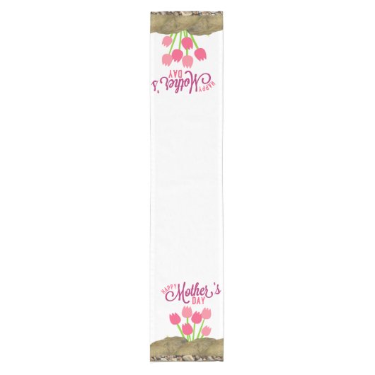 Tablecloth Runner Moederdag Korte Tafelloper (Voorkant)