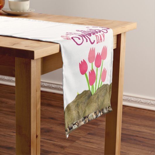 Tablecloth Runner Moederdag Korte Tafelloper (Voorbeeld)