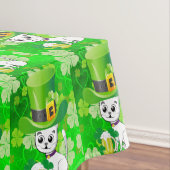 Tablecloth Saint Patrick's Day Cat Beer Tafelkleed (Voorbeeld)