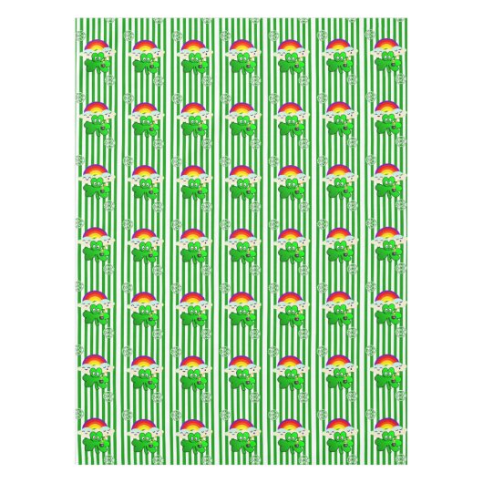 Tablecloth Saint Patrick's Day Clover Tafelkleed (Voorkant)