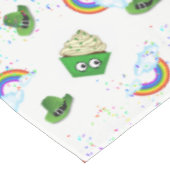 Tablecloth Saint Patrick's Day Cupcake Birthday Tafelkleed (Gekanteld)