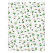 Tablecloth Saint Patrick's Day Cupcake Birthday Tafelkleed (Voorkant)