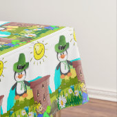 Tablecloth Saint Patrick's Day Penguin Tafelkleed (Voorbeeld)