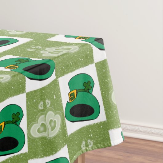 Tablecloth Saint Patrick's Day Petten Harten Tafelkleed (Voorbeeld)