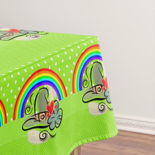 Tablecloth Saint Patrick's Day Rainbow Tafelkleed (Voorbeeld)