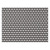 Tablecloth Sheep Floral Black Tafelkleed (Voorkant (Horizontaal))