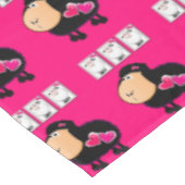 Tablecloth Sheep Pink Hearts Tafelkleed (Gekanteld)