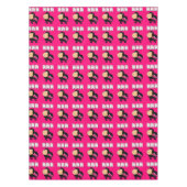 Tablecloth Sheep Pink Hearts Tafelkleed (Voorkant)