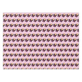 Tablecloth Sheep Pink Hearts Tafelkleed (Voorkant (Horizontaal))