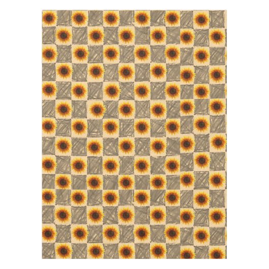 Tablecloth Sunflower Tafelkleed (Voorkant)