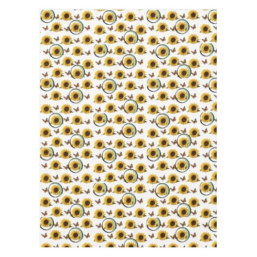 Tablecloth Sunflower Tafelkleed (Voorkant)